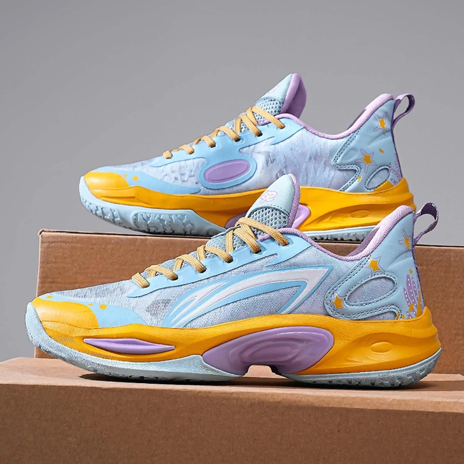 General Basketball Shoes, Summer Shoes, Anti Slip Running Shoes, Shock-Absorbing Walking Shoes, Breathable Tennis Shoes