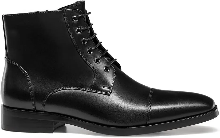 GIFENNSE Mens Dress Boots Formal Chelsea Boots for Men