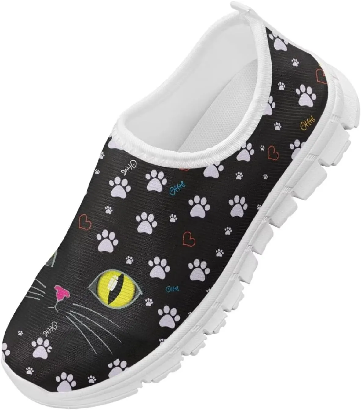 Girls Slip On Shoes Cute Sneakers Kids Tennis Athletic Shoes Footwear