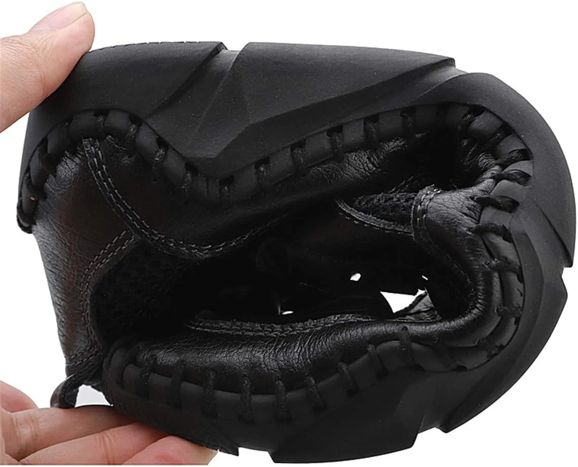 Gospt Mens Mesh Breathable Walking Shoes Slip-on Loafers Summer Beach Sandals