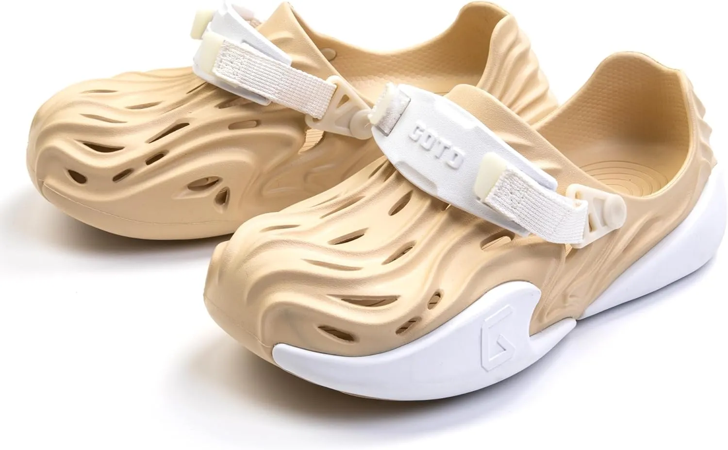 GOTO Unisex-Adult Classic Clogs Comfort Fashion Garden Shoes Slip-on Outdoor Beach Slippers | Work Shoes