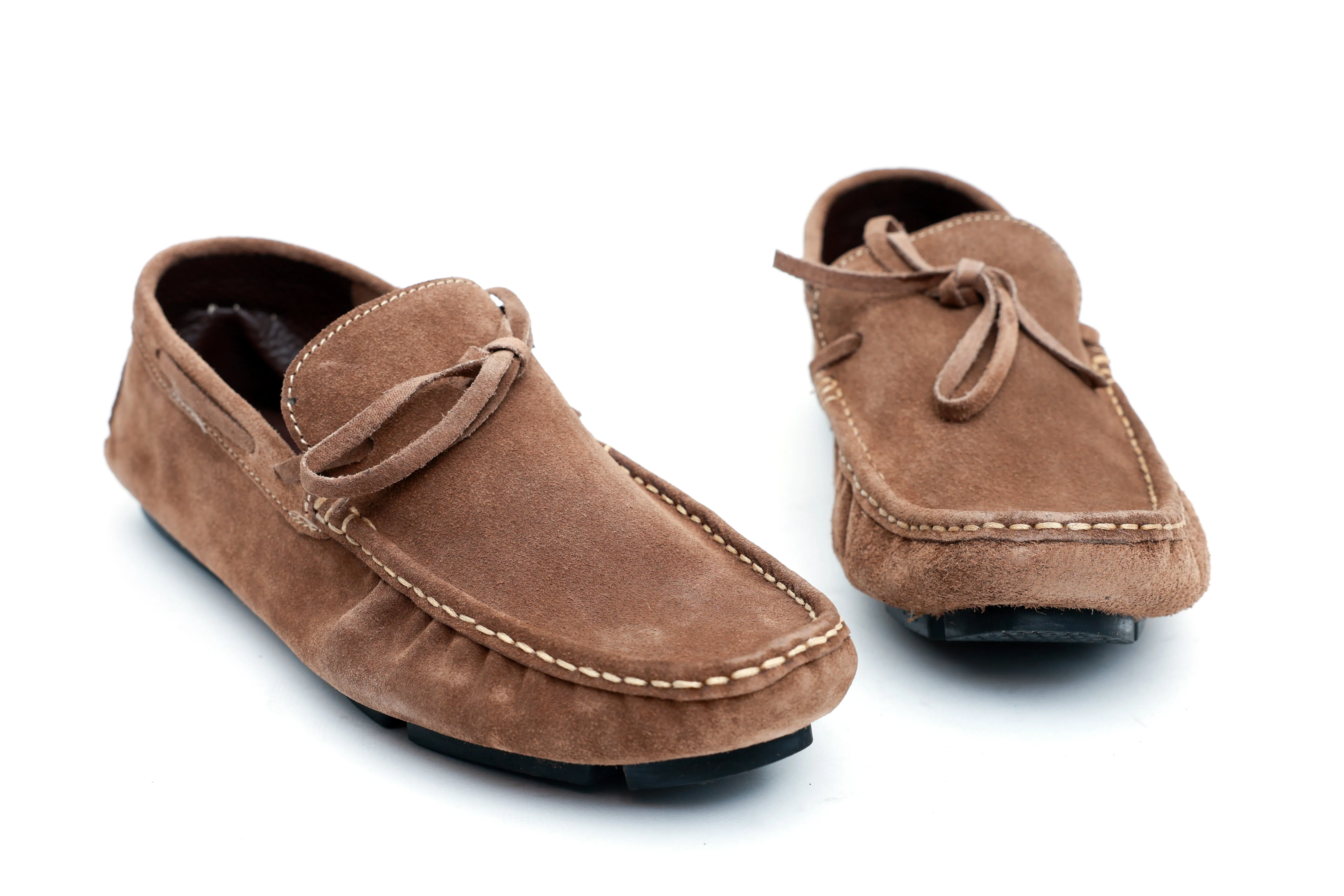 Handcrafted Suede Loafers - Casual Sophistication for the Modern Gentleman