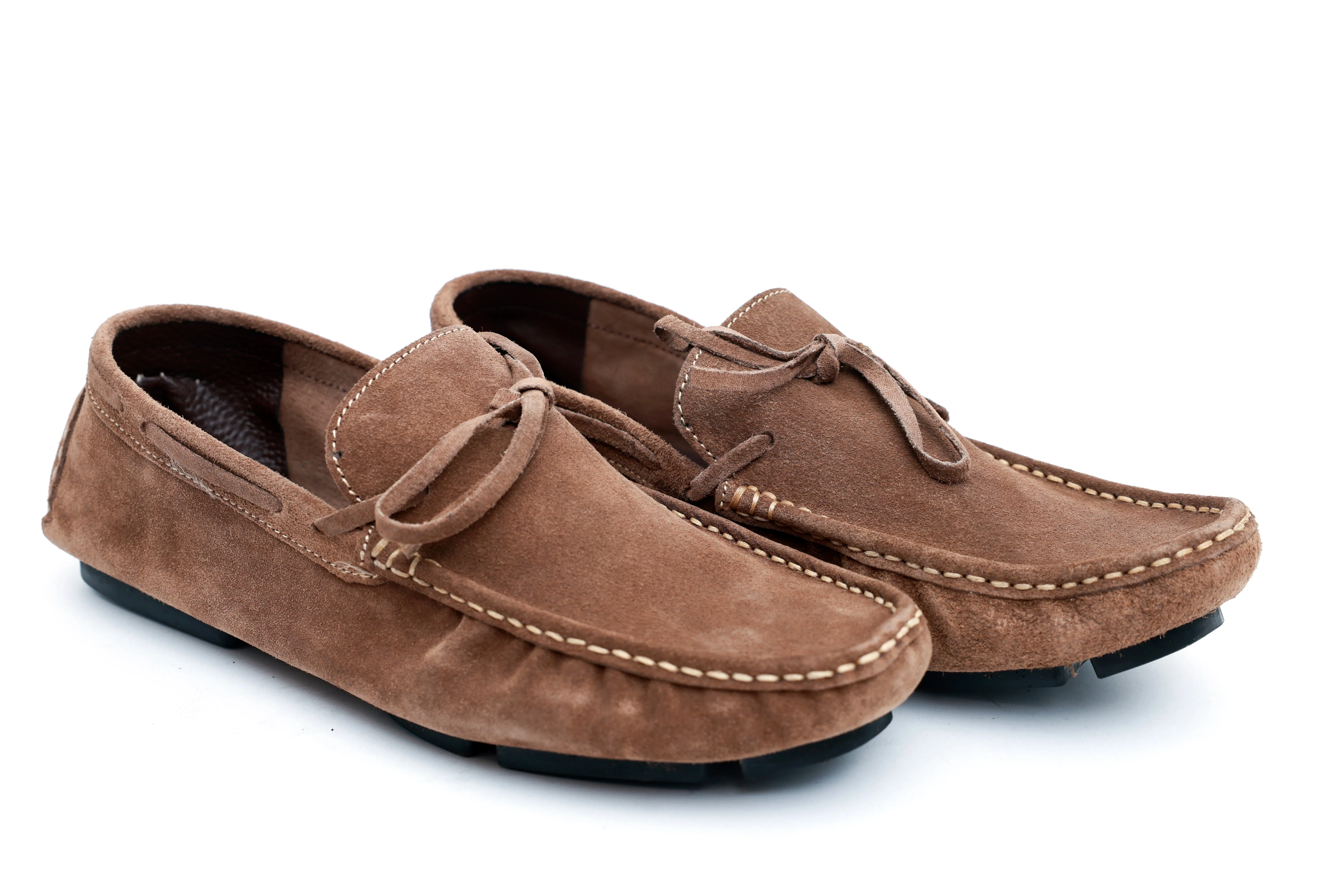 Handcrafted Suede Loafers - Casual Sophistication for the Modern Gentleman