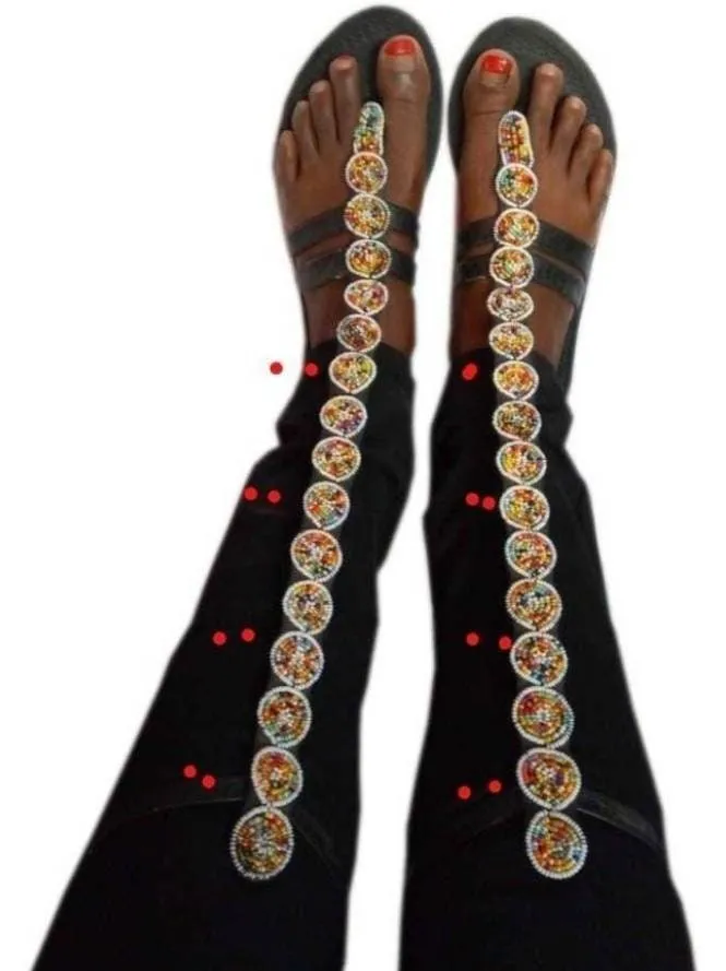 Handmade African Beaded Sandals/Authentic Maasai-Style Leather Flip-Flops Women/Boho Beach Sandals/Comfortable Summer Sandal African Gifts