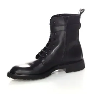 Handmade Men military boots, Men Combat boots, Men high ankle leather boots