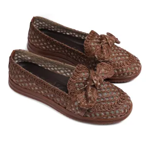 Havan Woven Slip-On Flats– Lightweight, Breathable & Stylish