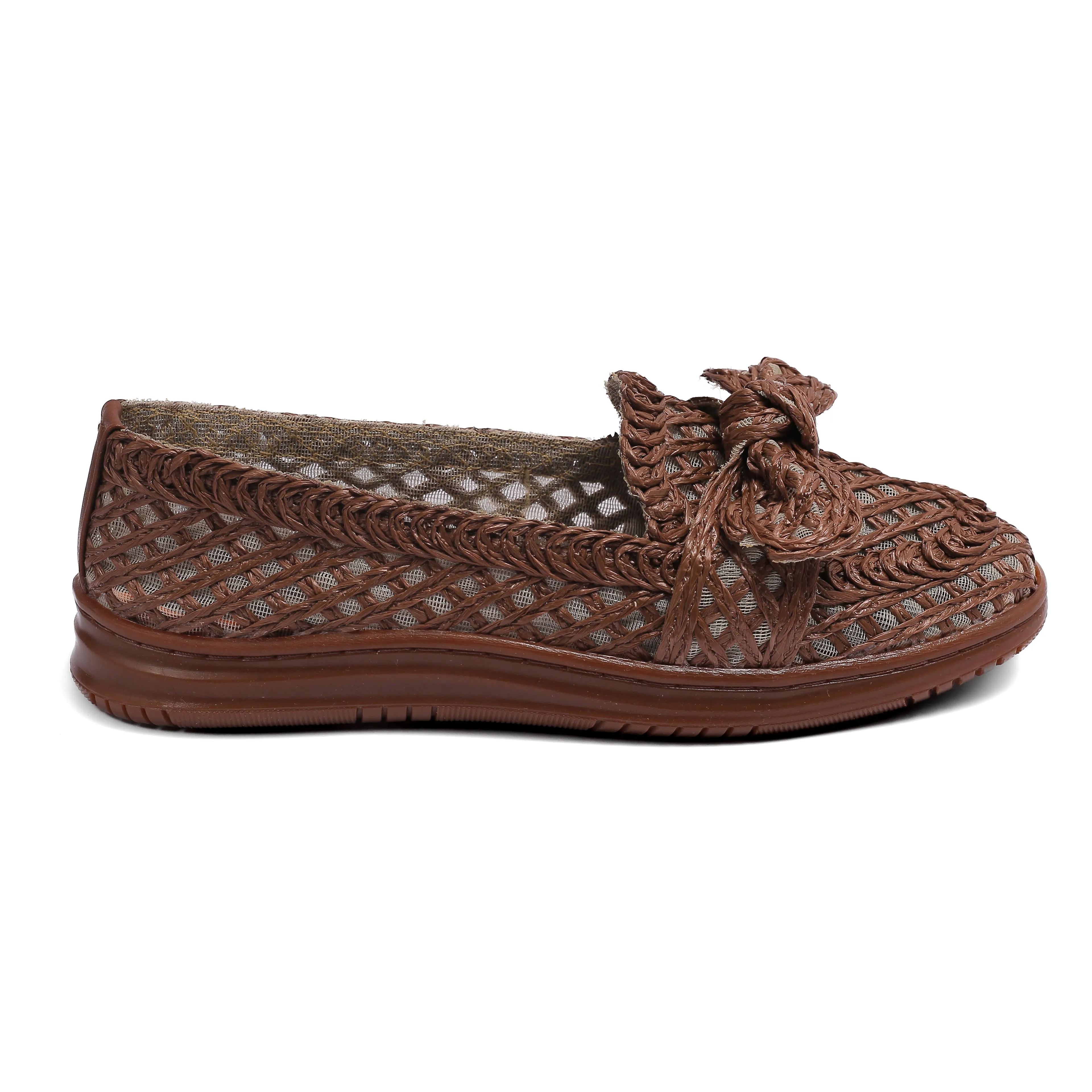 Havan Woven Slip-On Flats– Lightweight, Breathable & Stylish