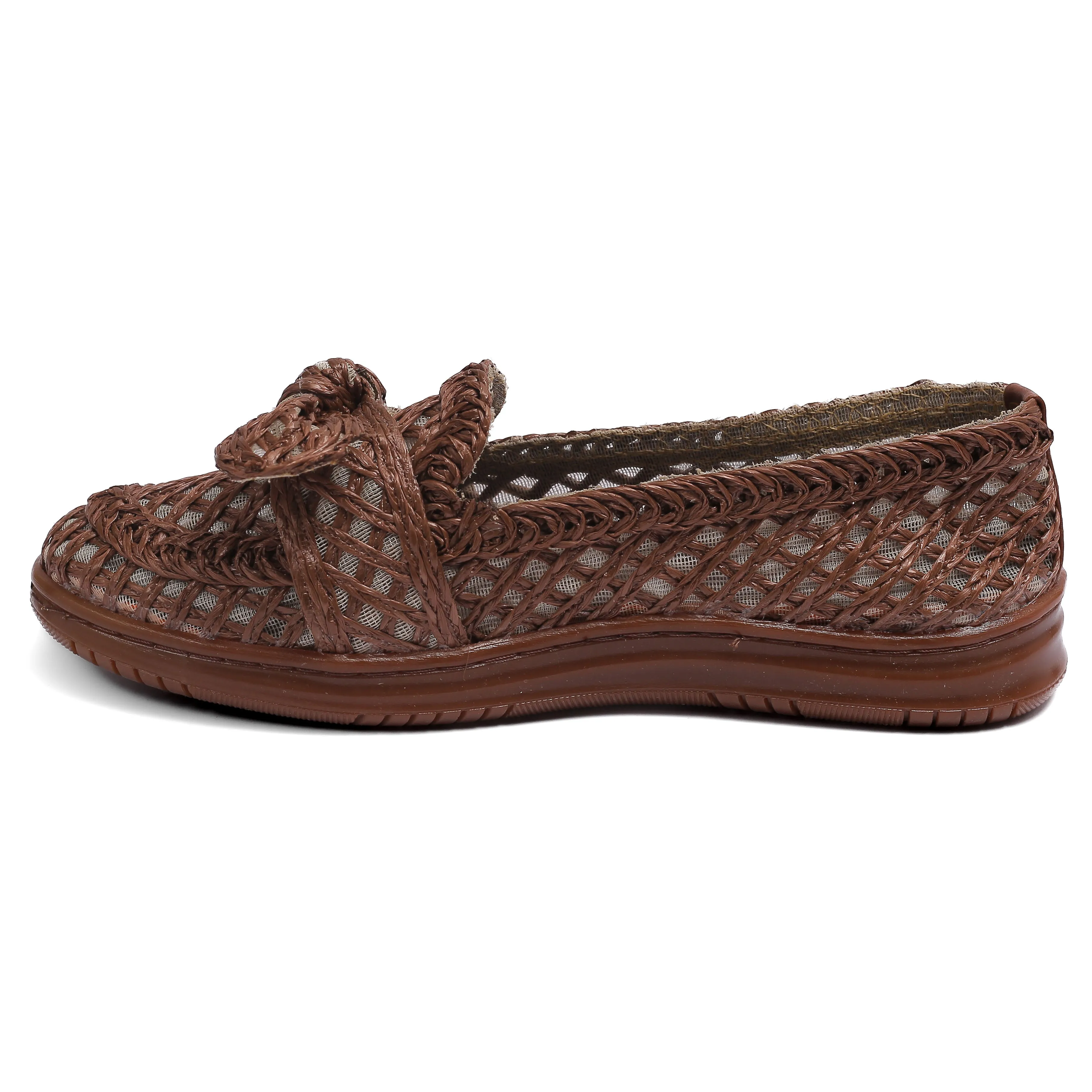 Havan Woven Slip-On Flats– Lightweight, Breathable & Stylish