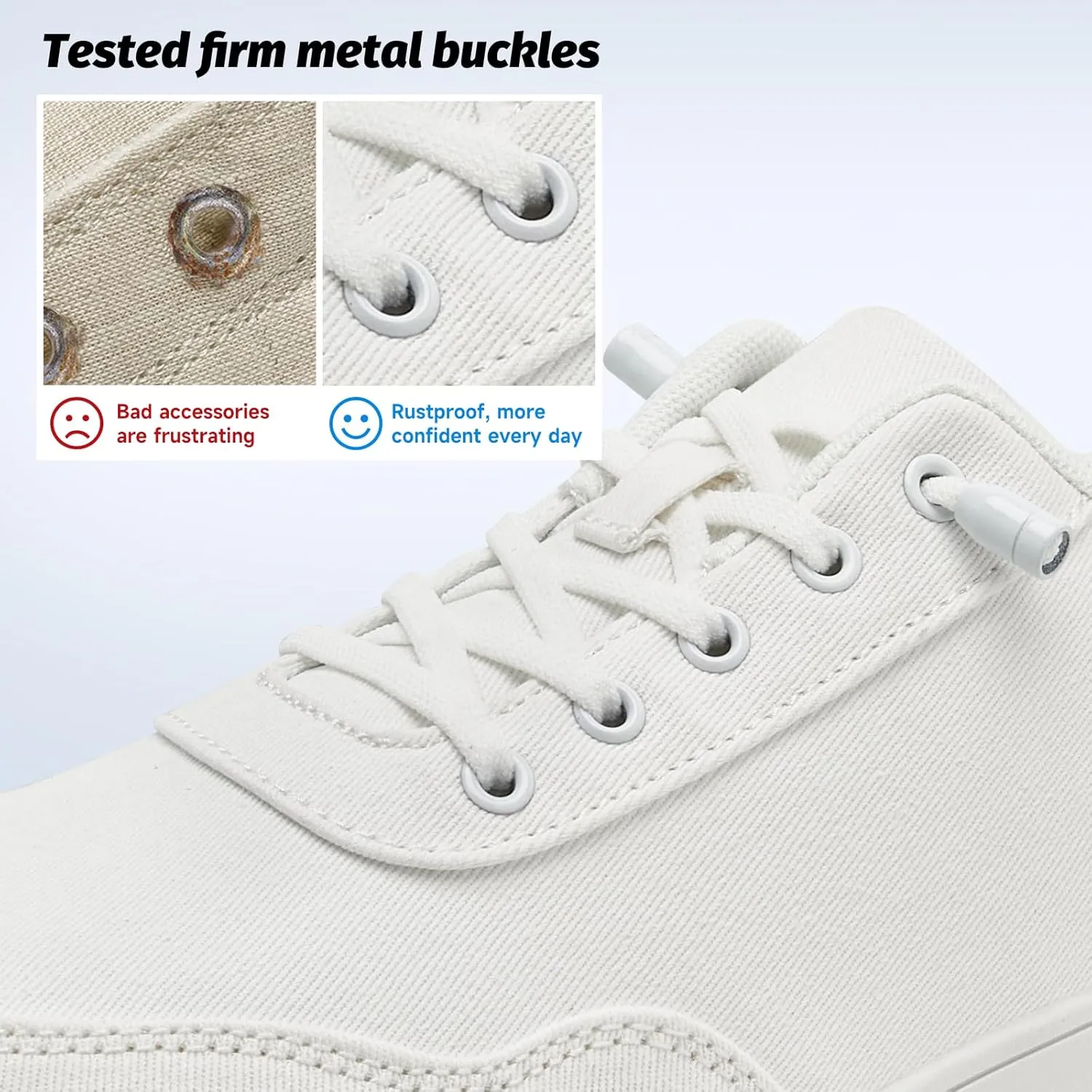 HOBIBEAR Womens Mens Hands Free Slip On Sneakers Comfort Wide Minimalist Barefoot Canvas Shoes