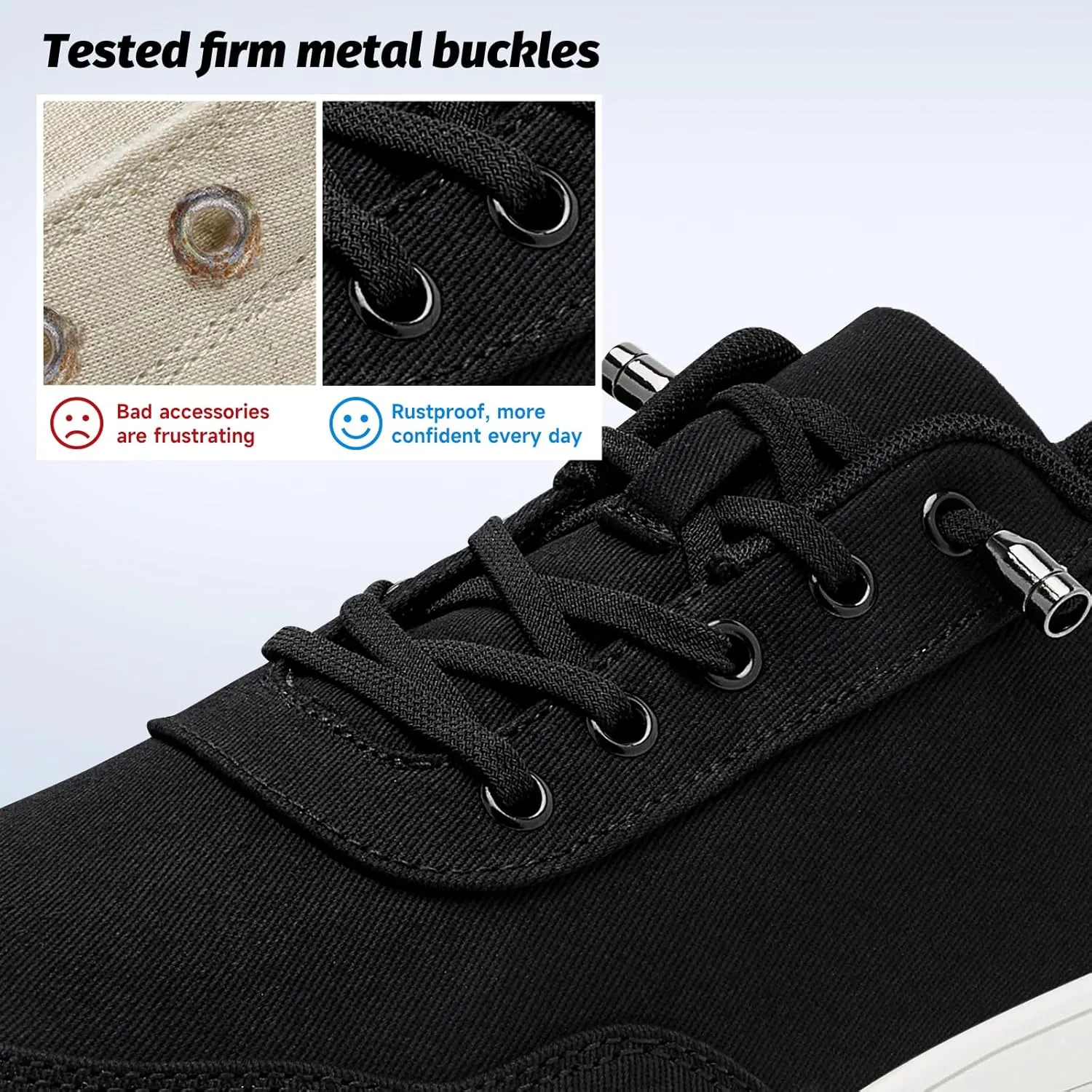 HOBIBEAR Womens Mens Hands Free Slip On Sneakers Comfort Wide Minimalist Barefoot Canvas Shoes