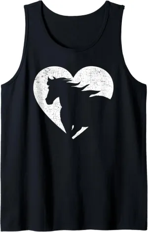 Horse Lover Horseback Rider Equestrian Riding Horse Owner Tank Top