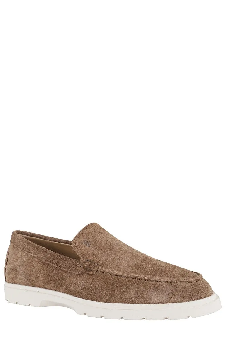Hybrid Suede Moccasins