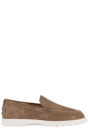 Hybrid Suede Moccasins