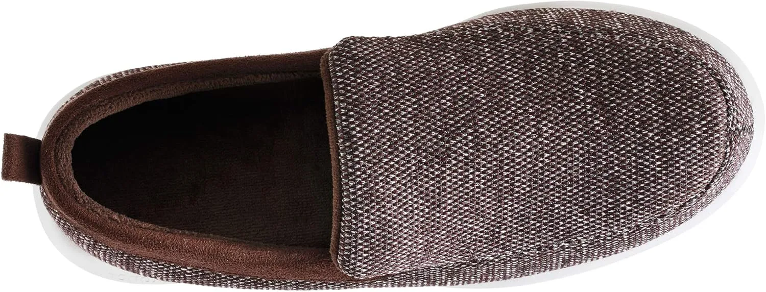 isotoner Zenz Men's Sport Knit Moccasin, Slip-on Shoe