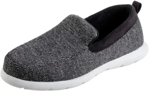 isotoner Zenz Men's Sport Knit Moccasin, Slip-on Shoe