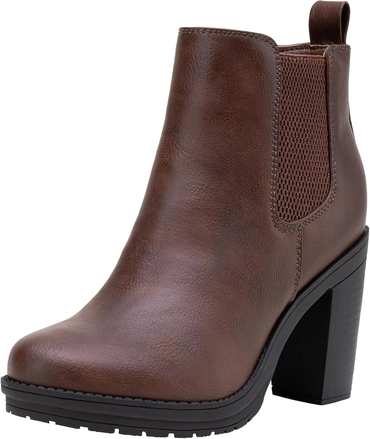 Jeossy Women's 9676 Ankle Booties Platform Chunky Heel Boots