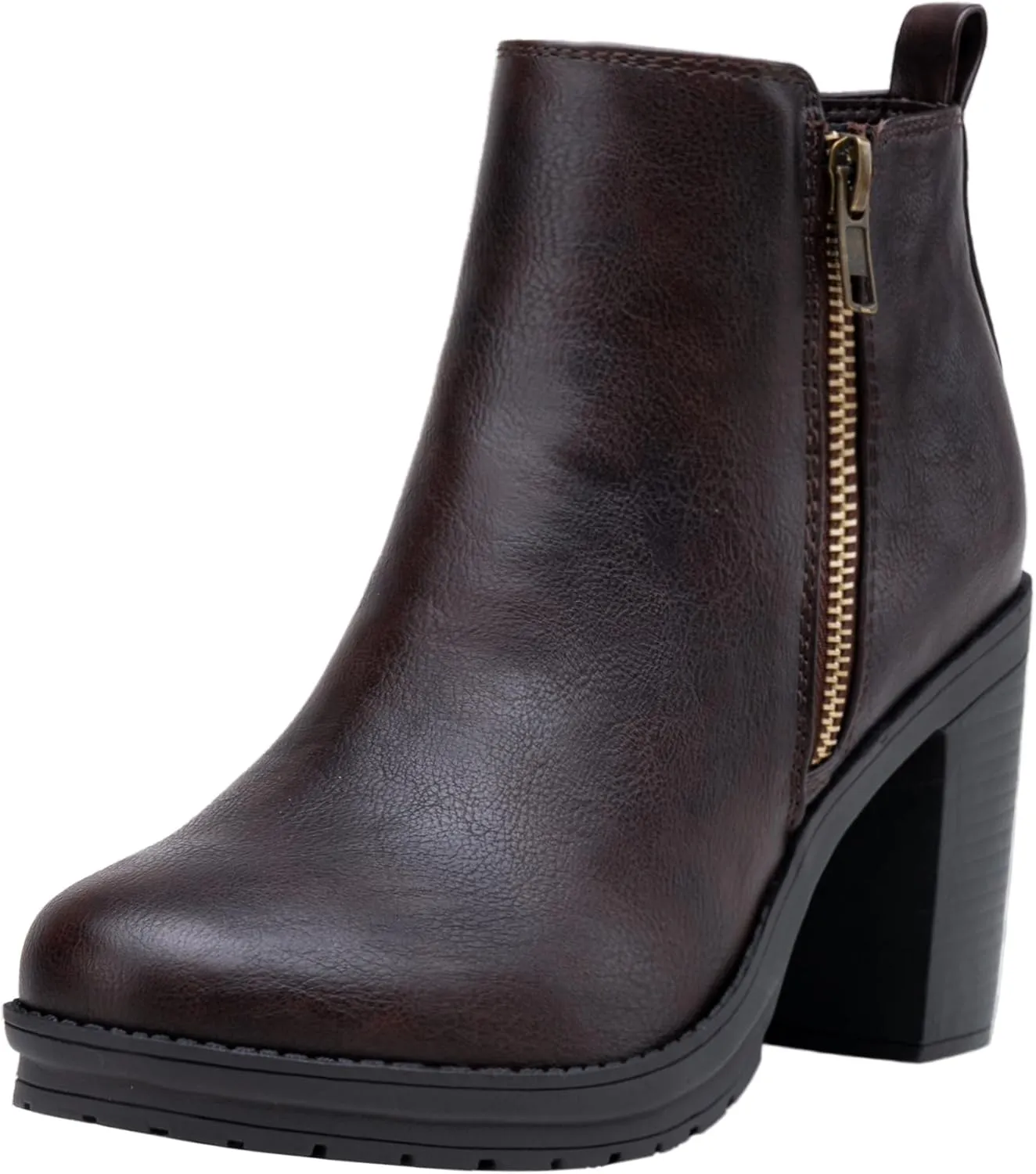 Jeossy Women's 9676 Ankle Booties Platform Chunky Heel Boots