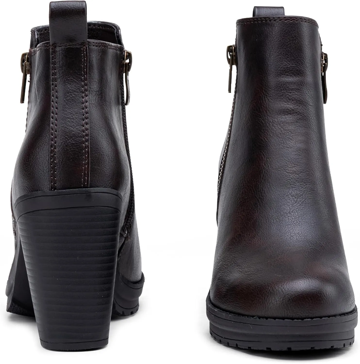 Jeossy Women's 9676 Ankle Booties Platform Chunky Heel Boots