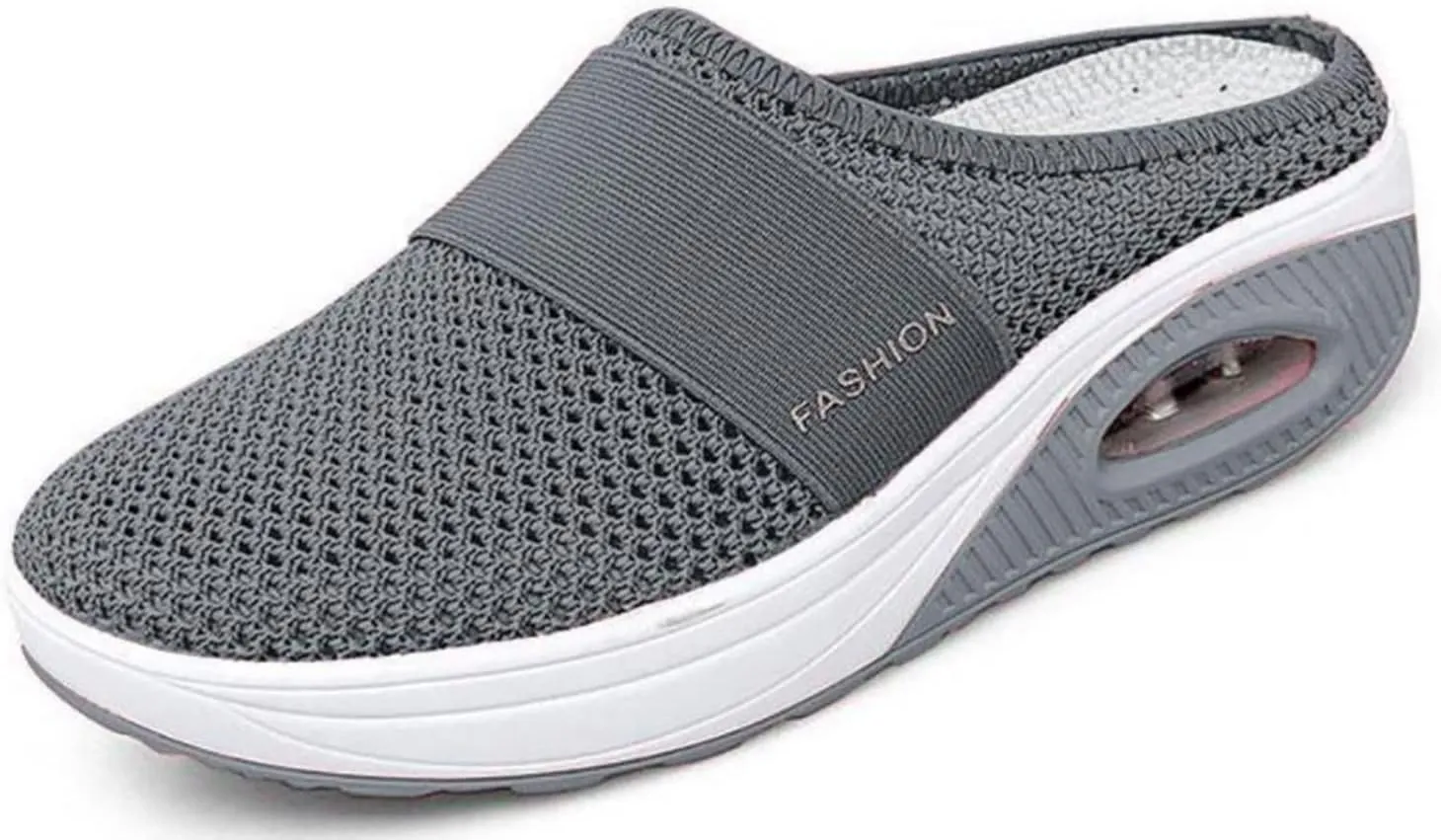 JITUUE Women's Garden Clogs Mesh Slip-on Slippers Summer Breathable Lightweight Quick Drying Garden Shoes Outdoor Walking Slippers