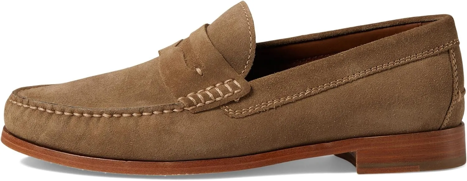 Johnston & Murphy Men’s Baldwin Penny Shoes – Men’s Dress Shoes, Leather Moccasin Shoes, Dress Shoes for Men, Durable Rubber Sole & Cushioned Footbed, Men’s Penny Loafers