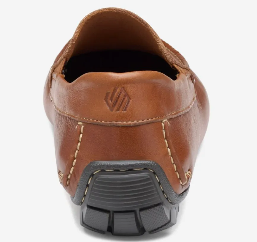 Johnston & Murphy Tan Full Grain Cort Moc Venetian Men's Moccasin Shoes 20-6406