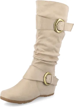 Journee Women's Extra Wide Calf Jester-01 Boots