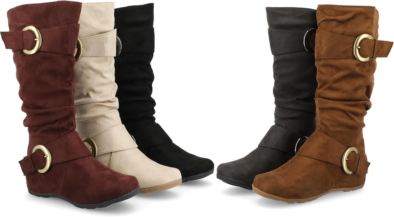 Journee Women's Extra Wide Calf Jester-01 Boots