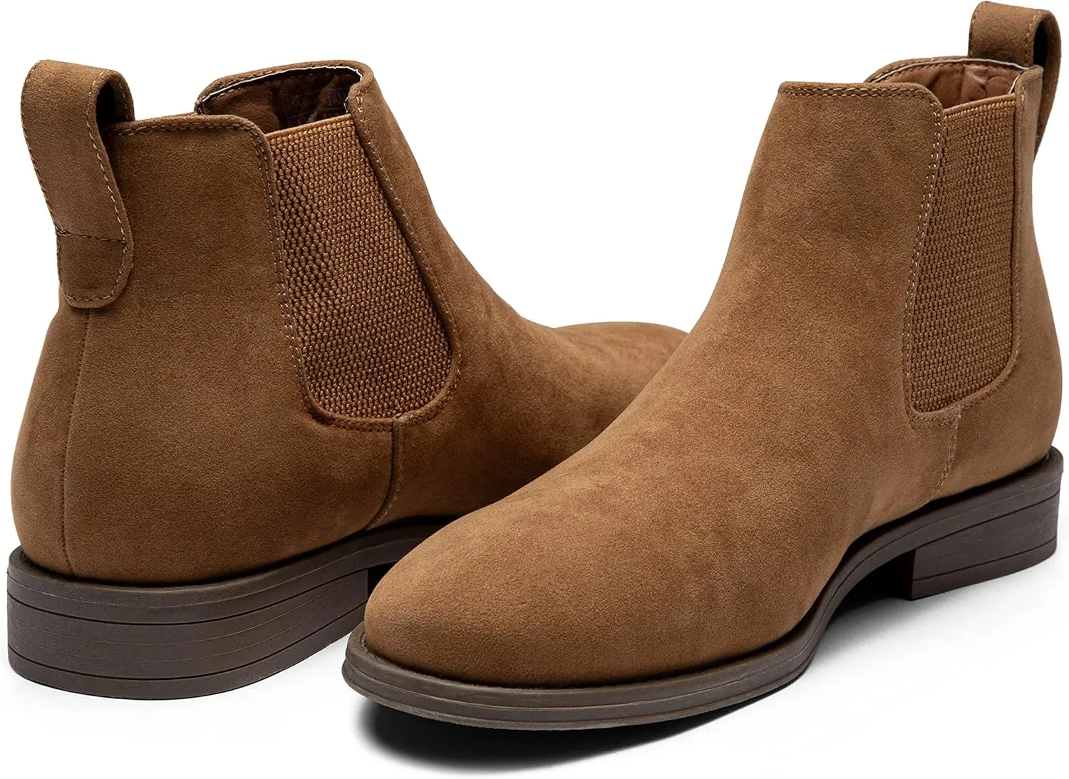 Jousen Men's Chelsea Boots Suede Casual