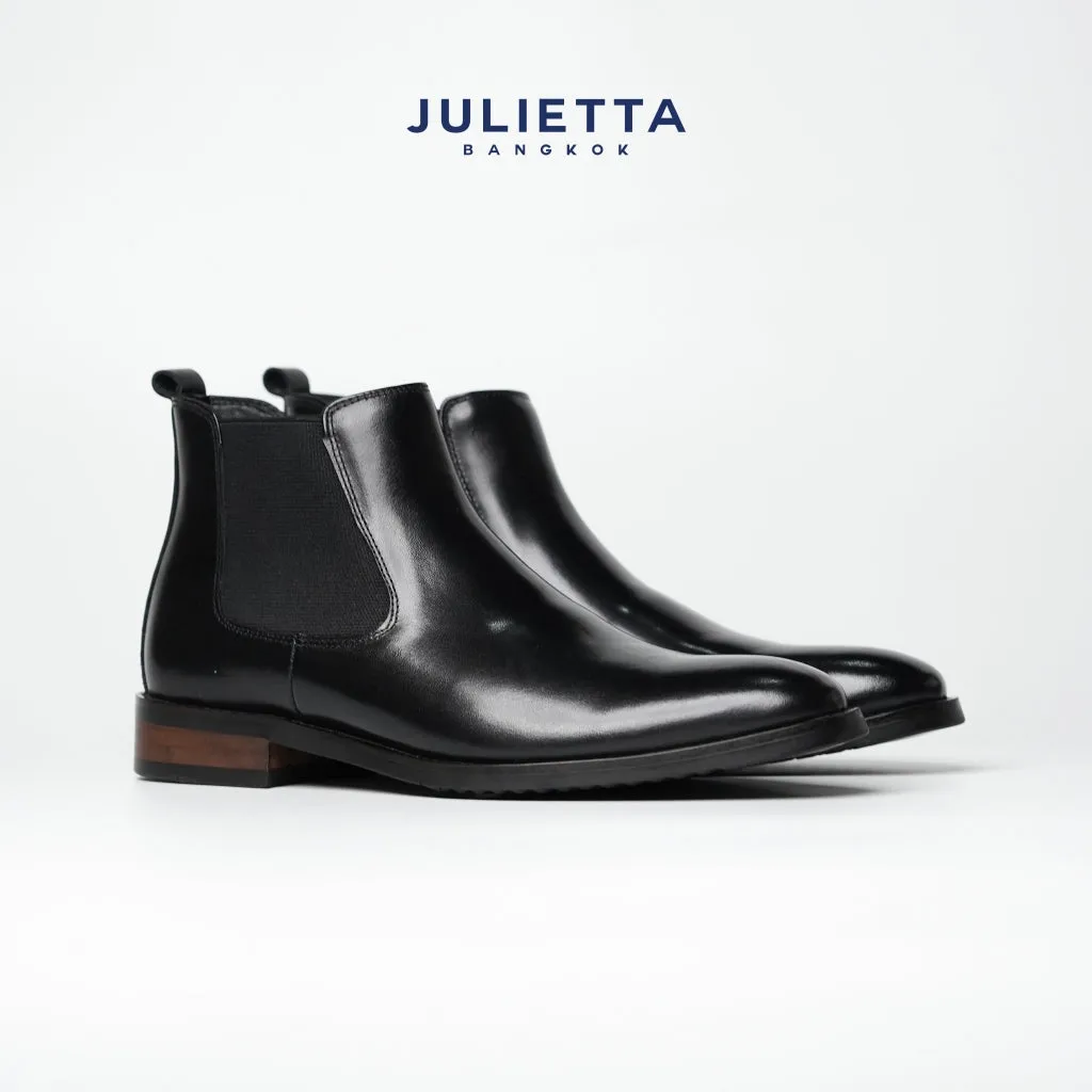 JULIETTA - Chelsea Boots Calfskin : Black