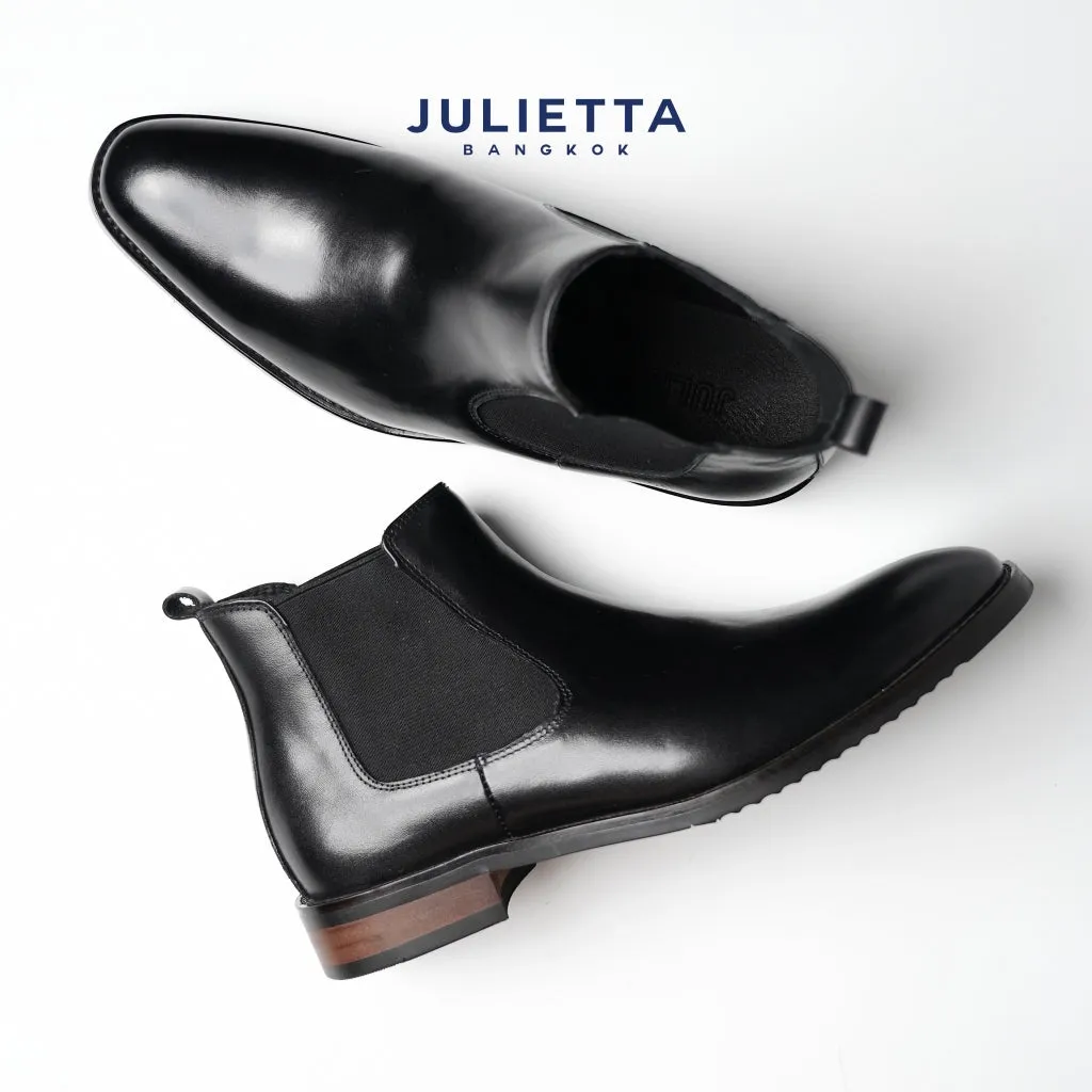 JULIETTA - Chelsea Boots Calfskin : Black
