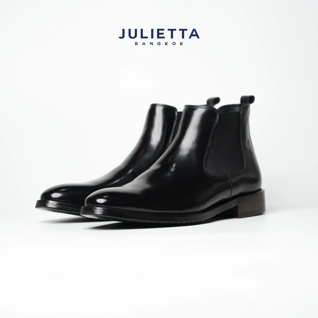 JULIETTA - Chelsea Boots Calfskin : Black