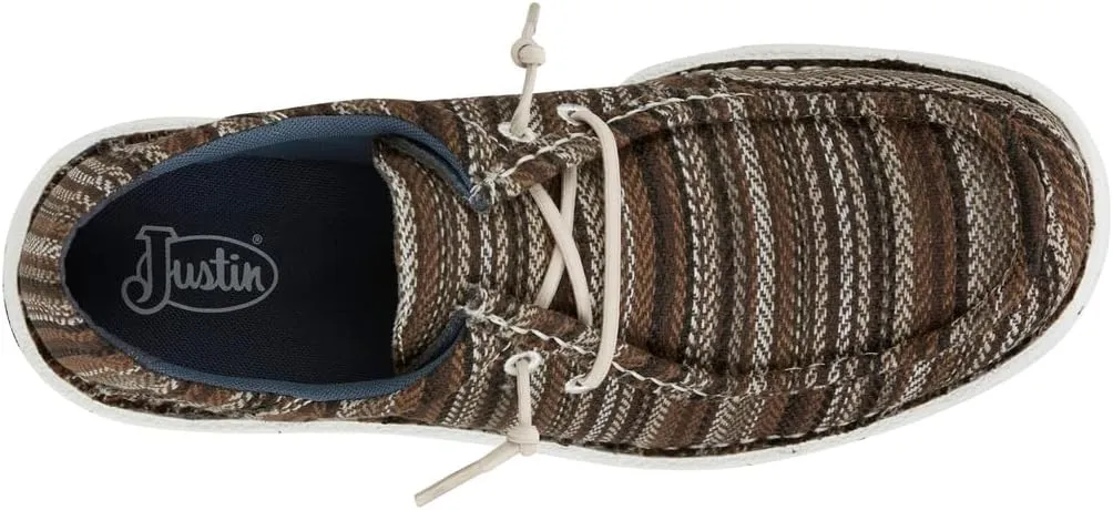 Justin Hazer Print Men's Loafers - Stylish Slip-On Shoes for Casual and Formal Wear, Comfortable and Durable Design