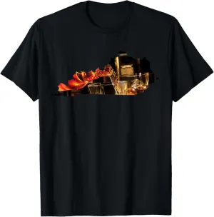 Kentucky T-Shirt I Bourbon Trail Barrel Gift State Map Shirt T-Shirt