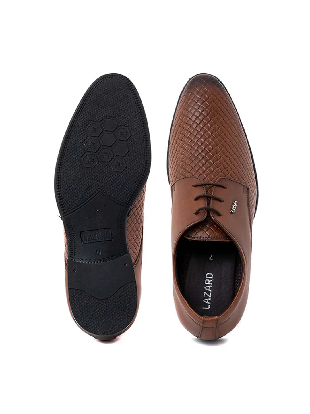 Khadim Lazard Leather Formal Derby Shoe for Men