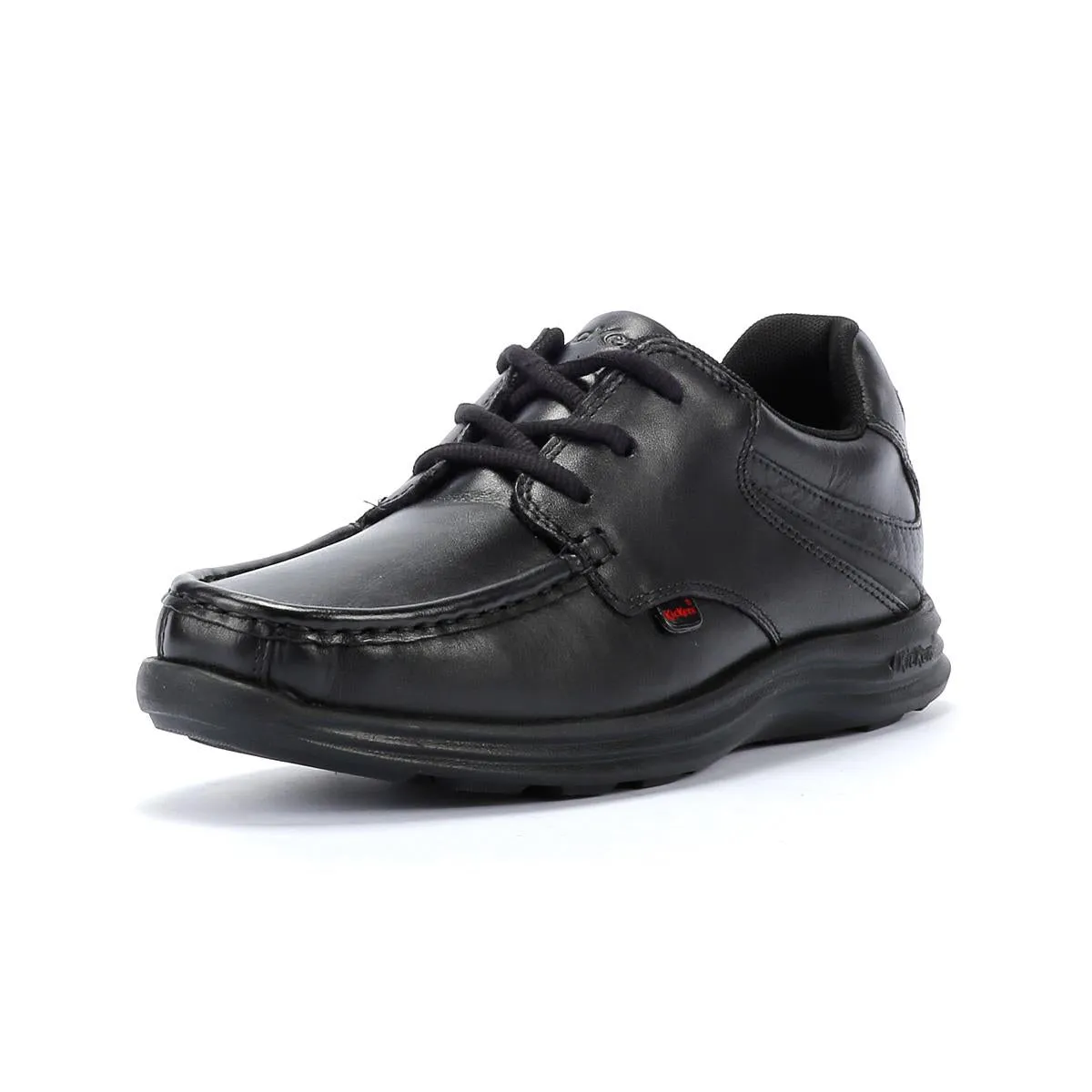 Kickers - 1-15998 YOUTH REASAN LACE LEATHER BLACK