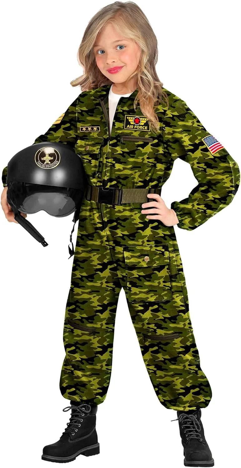 Kids Fighter Pilot Costumes, Jumpsuit, Pilot, Uniform, Costumes