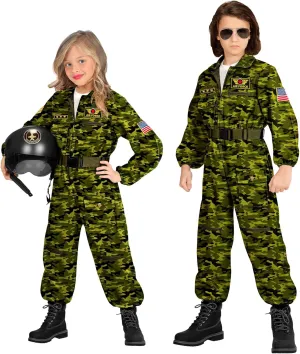 Kids Fighter Pilot Costumes, Jumpsuit, Pilot, Uniform, Costumes