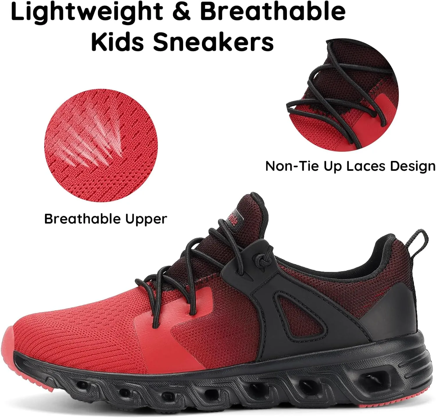 Kids Shoes for Boys Girls Running Tennis Slip On Shoes Athletic Walking Sneakers