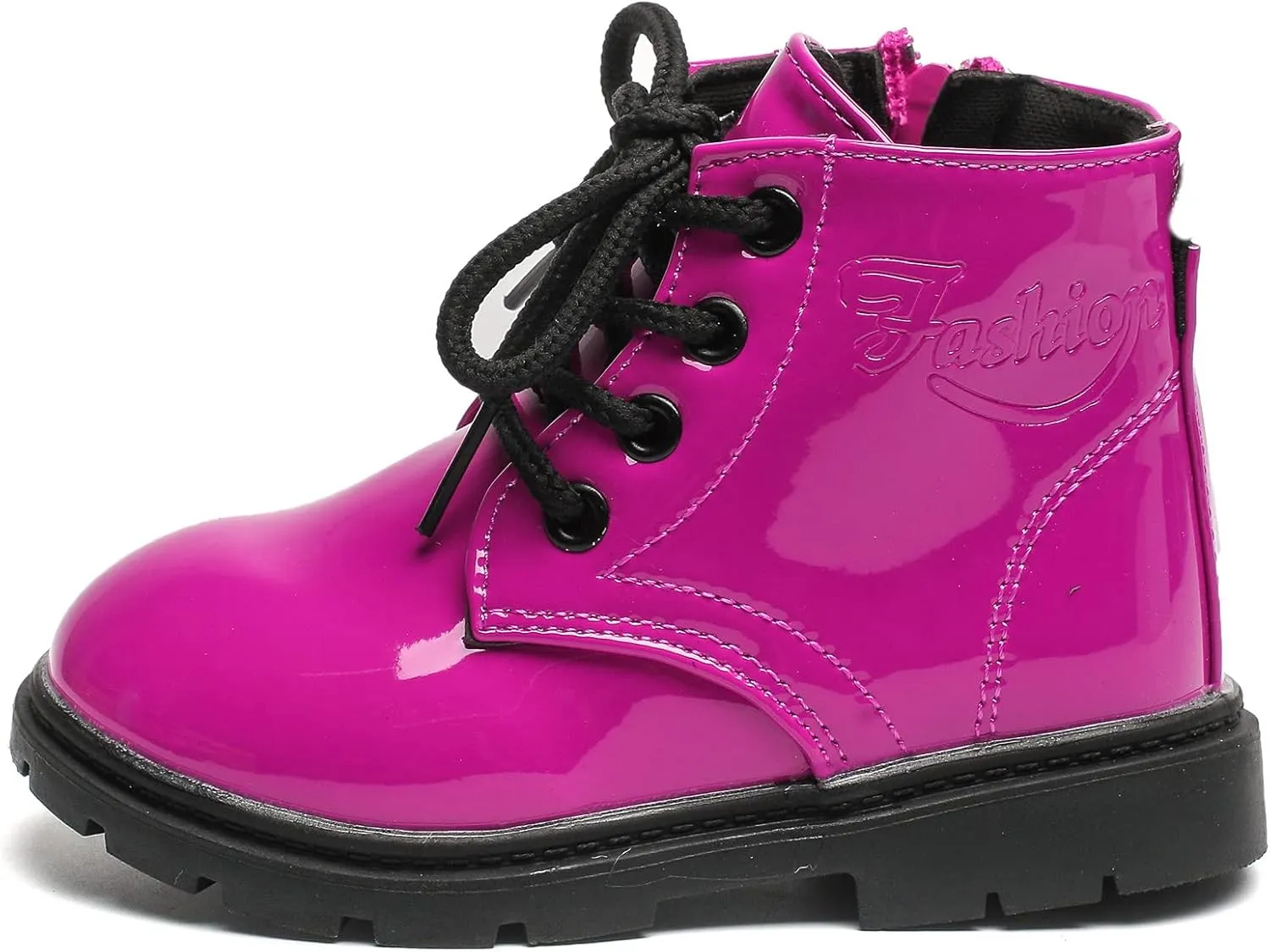 Komfyea Boy's Girl's Boots Bright Color Kids Ankle Boots
