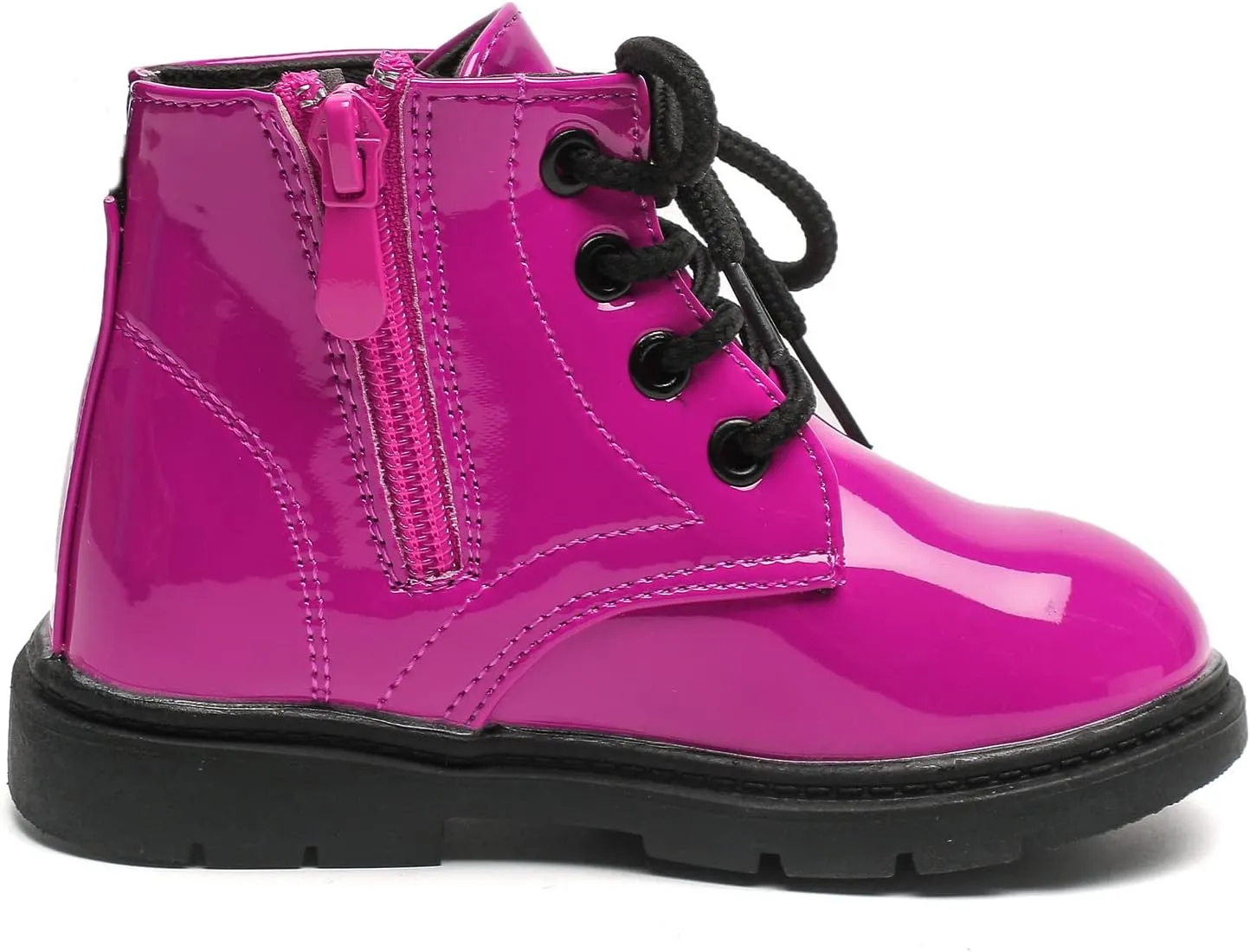 Komfyea Boy's Girl's Boots Bright Color Kids Ankle Boots
