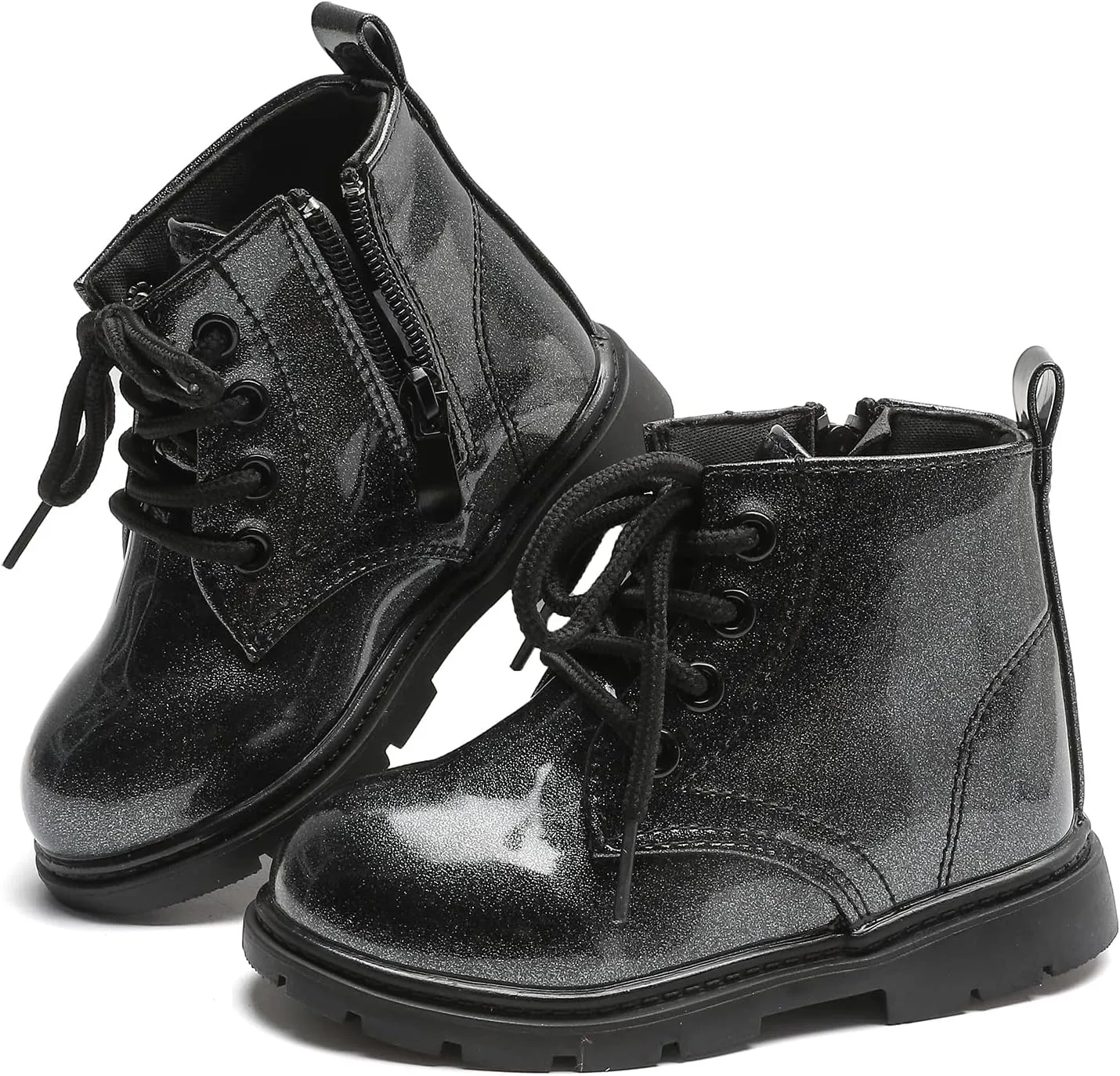 Komfyea Boy's Girl's Boots Bright Color Kids Ankle Boots