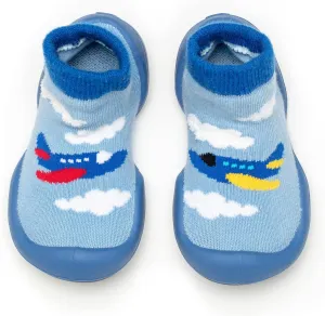 Komuello Toddler Boy Shoes, Premium Materials, Breathable, Washable, Non-Slip, Stay-On, Durable, Cotton Socks with Air Pocket Cushion for Indoor and Outdoor - BPA Free Toddler Shoes for Boys