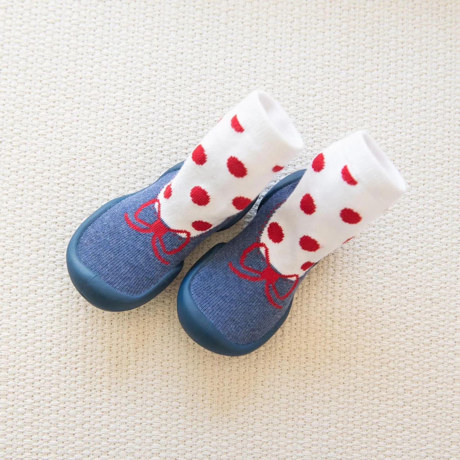 Komuello Toddler Girl Shoes, Premium Materials, Breathable, Washable, Non-Slip, Stay-On, Cotton Socks with Air Pocket Cushion for Indoor and Outdoor - BPA Free Toddler Shoes for Girls