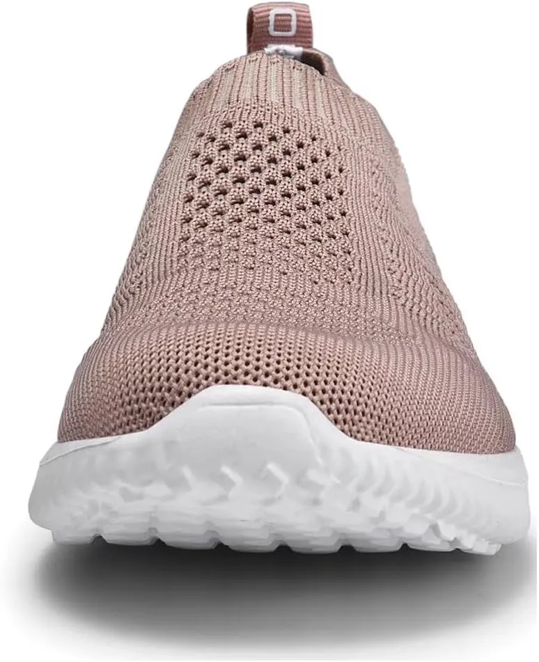 konhill Women's Slip On Walking Shoes Breathable Mesh Sneakers Work Casual Tennis Shoes