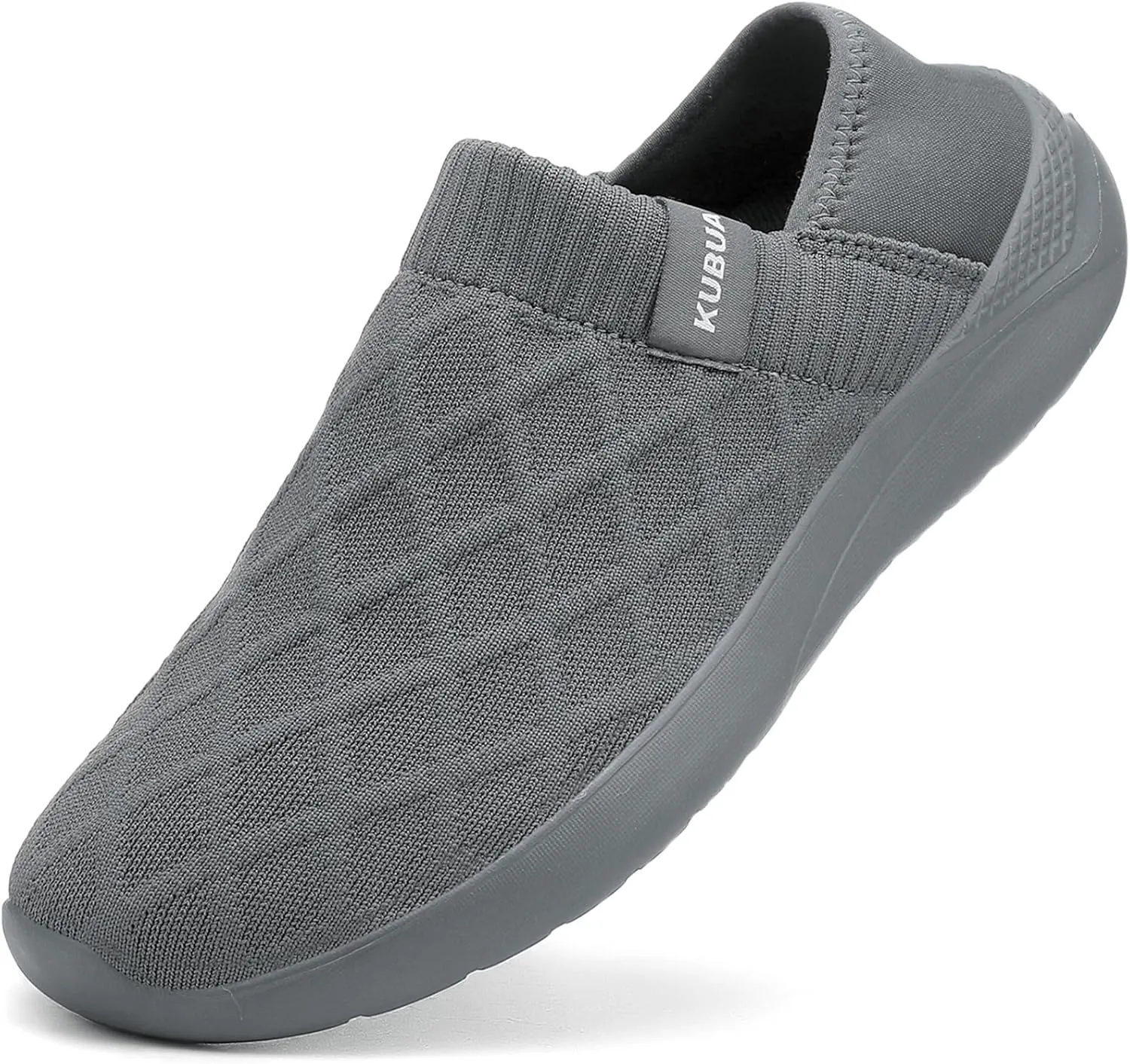 KUBUA Mens Womens Slippers Indoor Lightweight House Shoes Outdoor Breathable Slip on Loafers