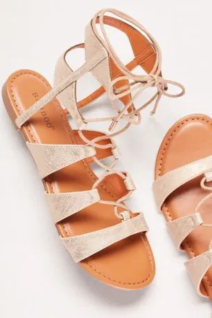 Lace-Up Gladiator Sandals