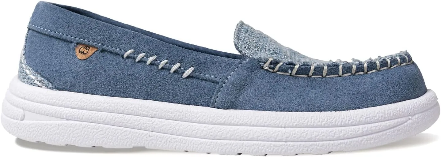 Lamo Women's Katya Moccasins Women – Lightweight, Cushioned Suede Moccasins LITE Technology, EVA Soles for All-Day Comfort, House Slippers for Woman