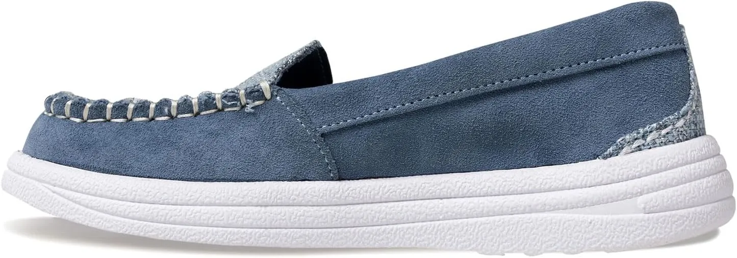 Lamo Women's Katya Moccasins Women – Lightweight, Cushioned Suede Moccasins LITE Technology, EVA Soles for All-Day Comfort, House Slippers for Woman