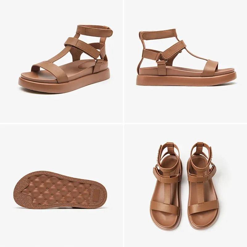 Leather Gladiator Sandals