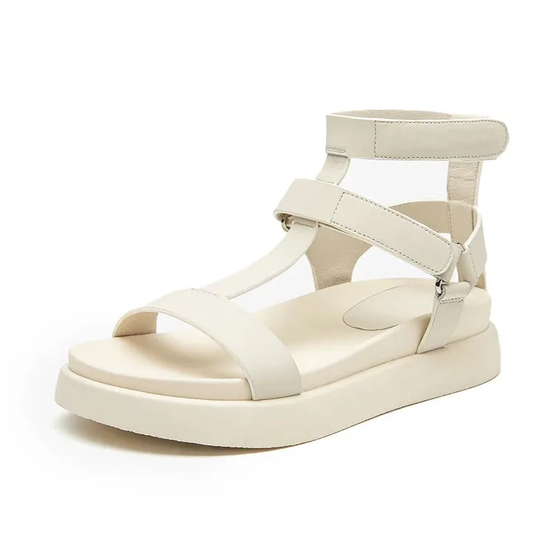 Leather Gladiator Sandals